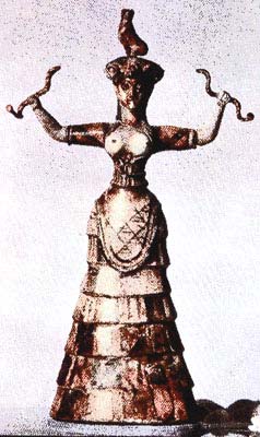 Рис. 12. Богиня с двумя африканскими контурами.