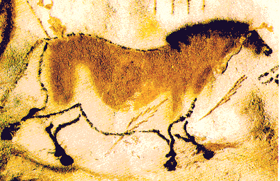 Рис. 32. Лошадь (ок. 17 т. л. назад) Ляско.