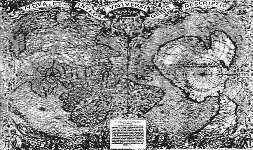 Рис. 48. Карта Оронтеуса Финиуса 1531 года 
